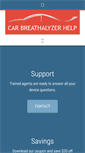 Mobile Screenshot of carbreathalyzerhelp.com